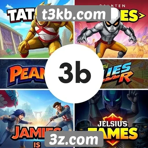 Jogos mais populares no t3kb.com em análise